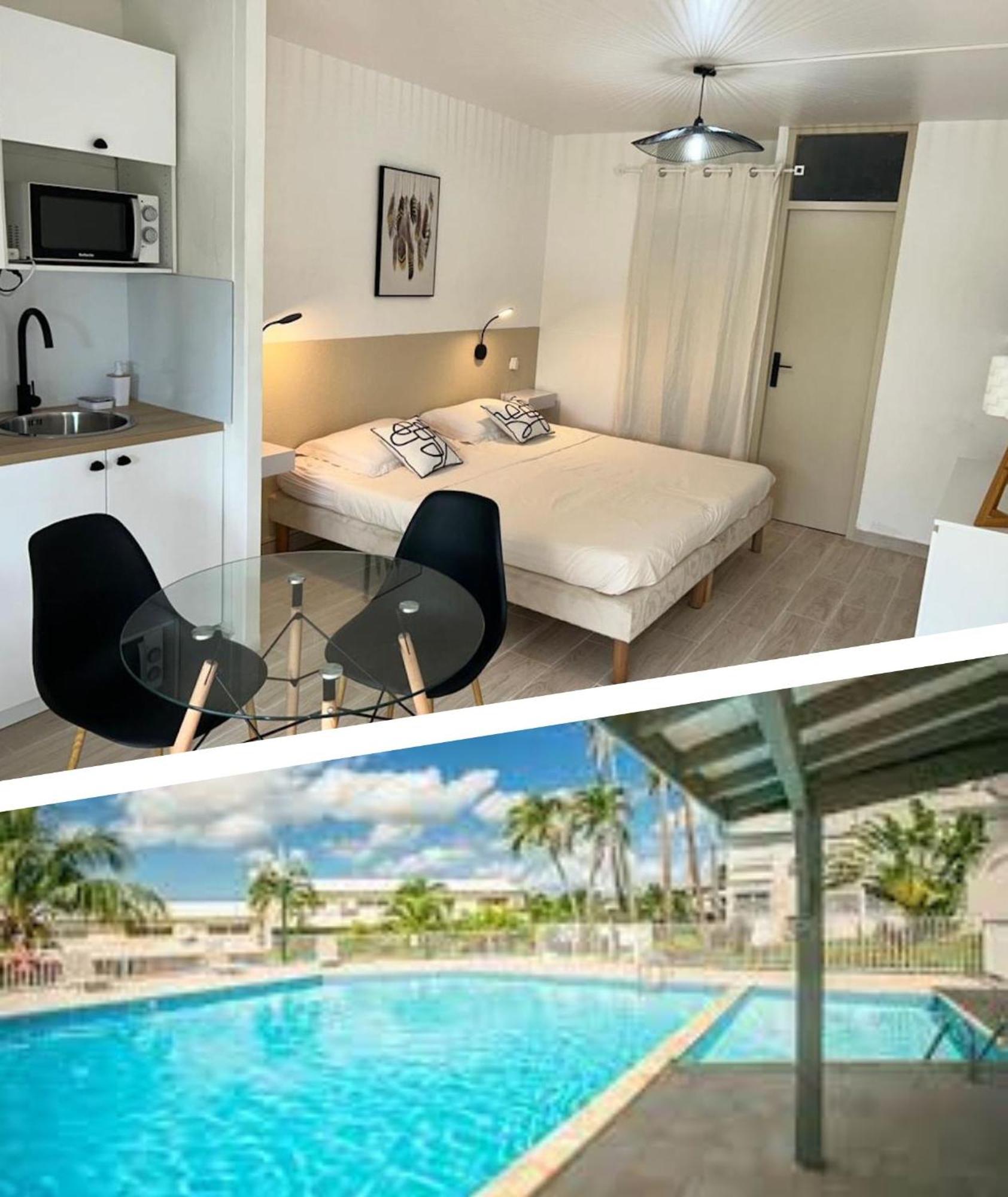 לה גוסייר Superbe Studio Avec Piscine, Au Coeur De La Marina! Village Soleil ! Proche Aeroport & Ferry מראה חיצוני תמונה